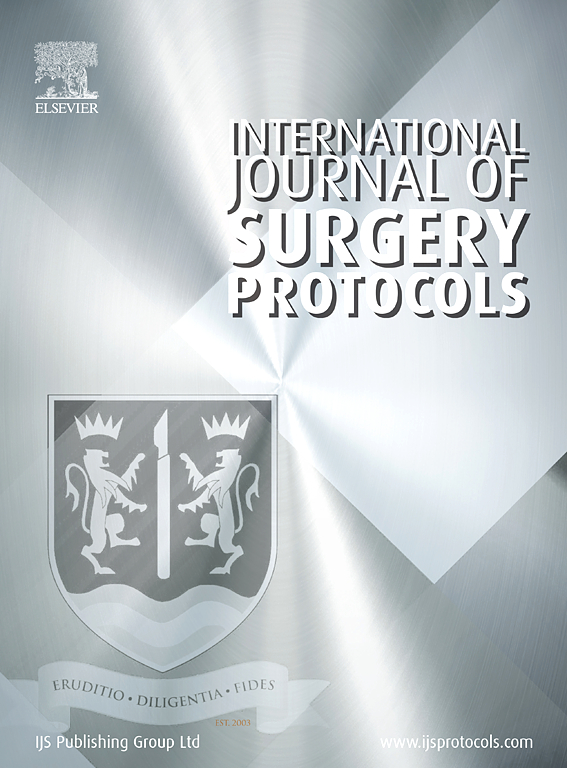Go to journal home page - International Journal of Surgery Protocols Open access
